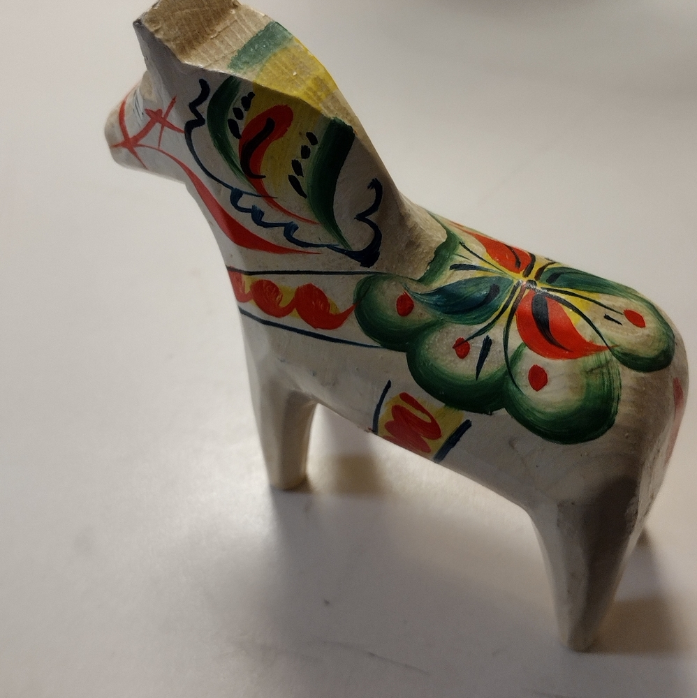 Swedish Dala horse Vintage